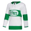Toronto Maple Leafs Hockeydrakt Custom St Pats Hvit Adidas Authentic - Herre